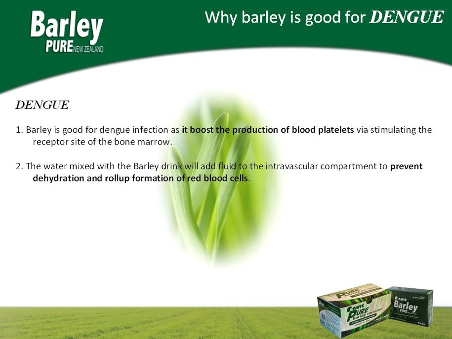 Health Talk - Pure Barley of Sante International